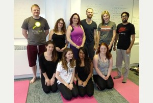 Yoga classes help workplace wellbeing for Stafford firm