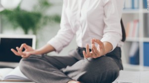 Office yoga Zen 5 ways to focus and reduce stress