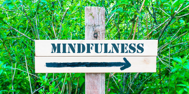 MINDFULNESS Directional sign
