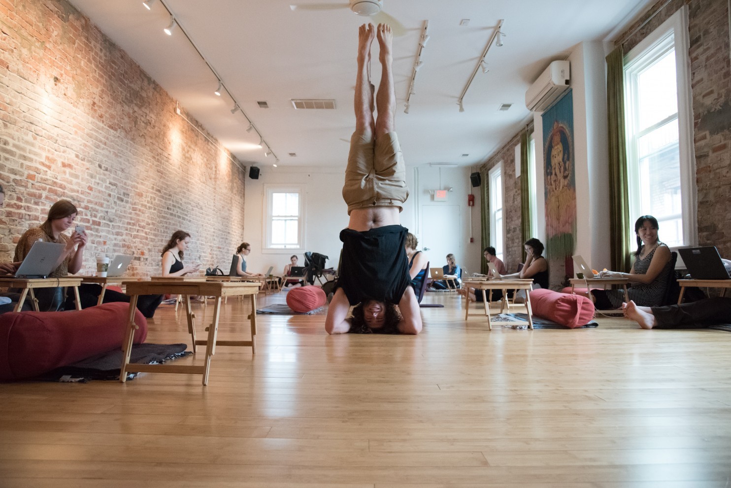 With meditation and massage, shared workspaces get into the wellness game